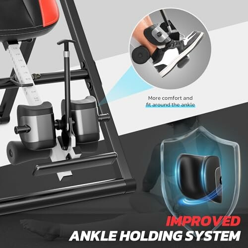 Improved ankle holding system for comfort and fit