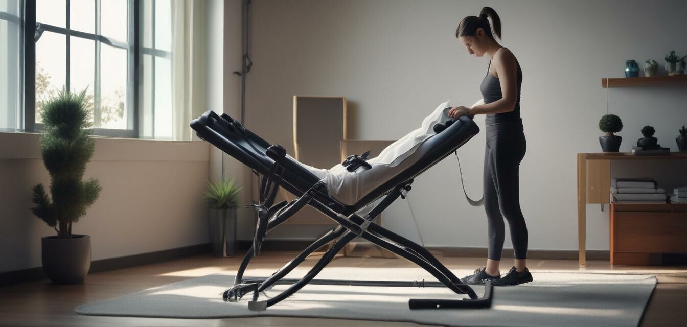 Cleaning an inversion table